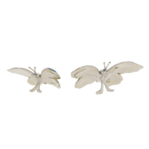 12072 Butterflies back blue and yellow