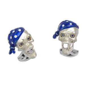 Skull blue