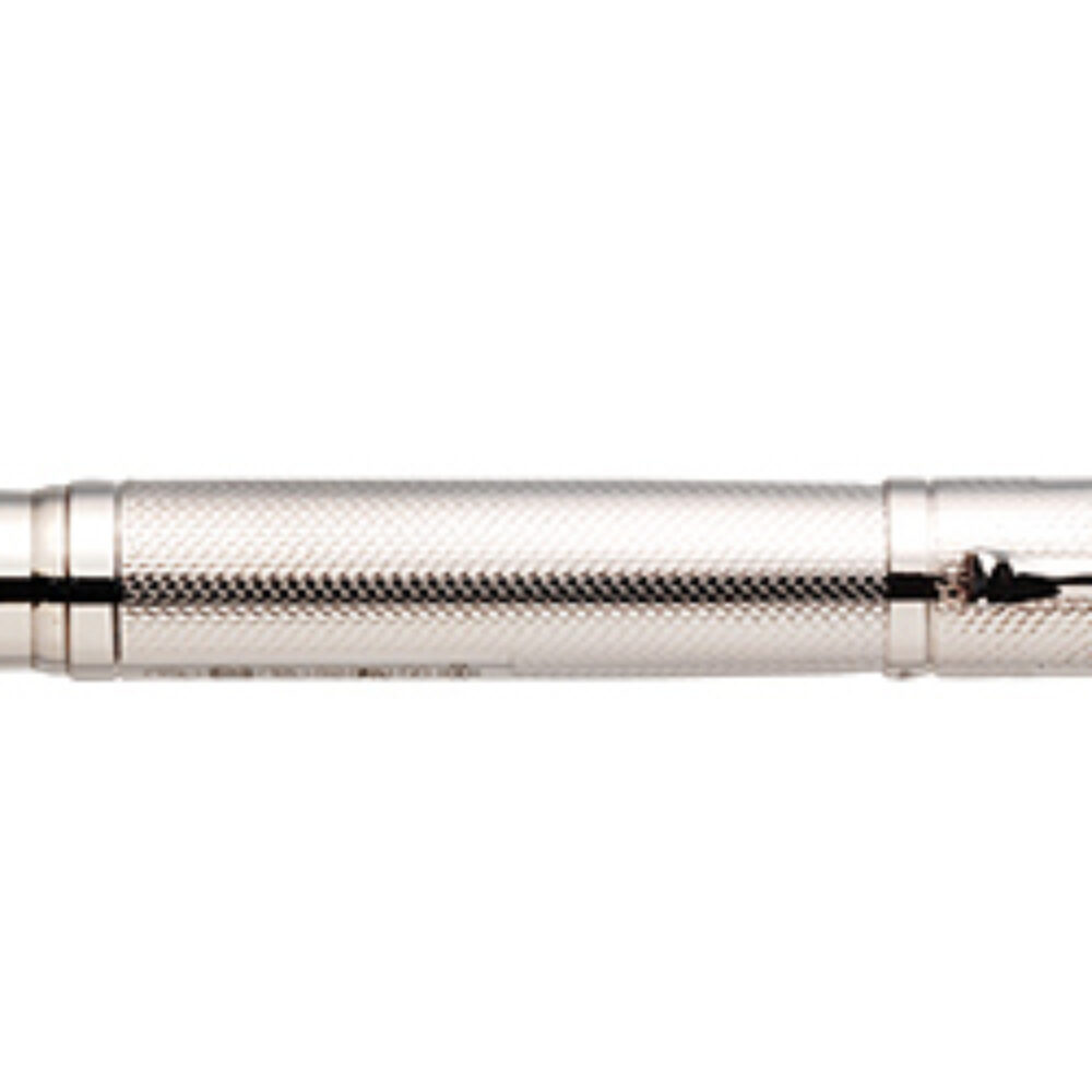 Yard O Led Sterling Silver Viceroy Grande barley engine turned – Fountain Pen