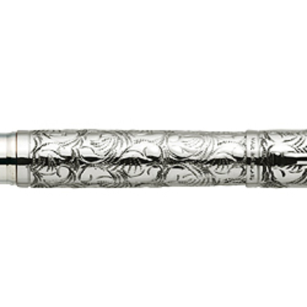 Yard O Led Sterling Silver Viceroy Grande Victorian hand chasing – Fountain Pen
