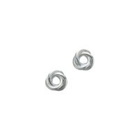 Sterling Silver Sheila Fleet Reef Knot Earrings