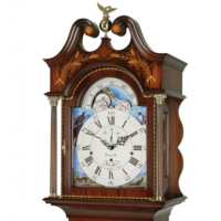 The Gleneagle 8 day Mahogany Comitti Triple Chime Grandfather clock C2002TCH