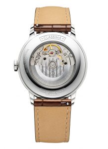 Baume et Mercier Classima 10263 back, leather bracelet