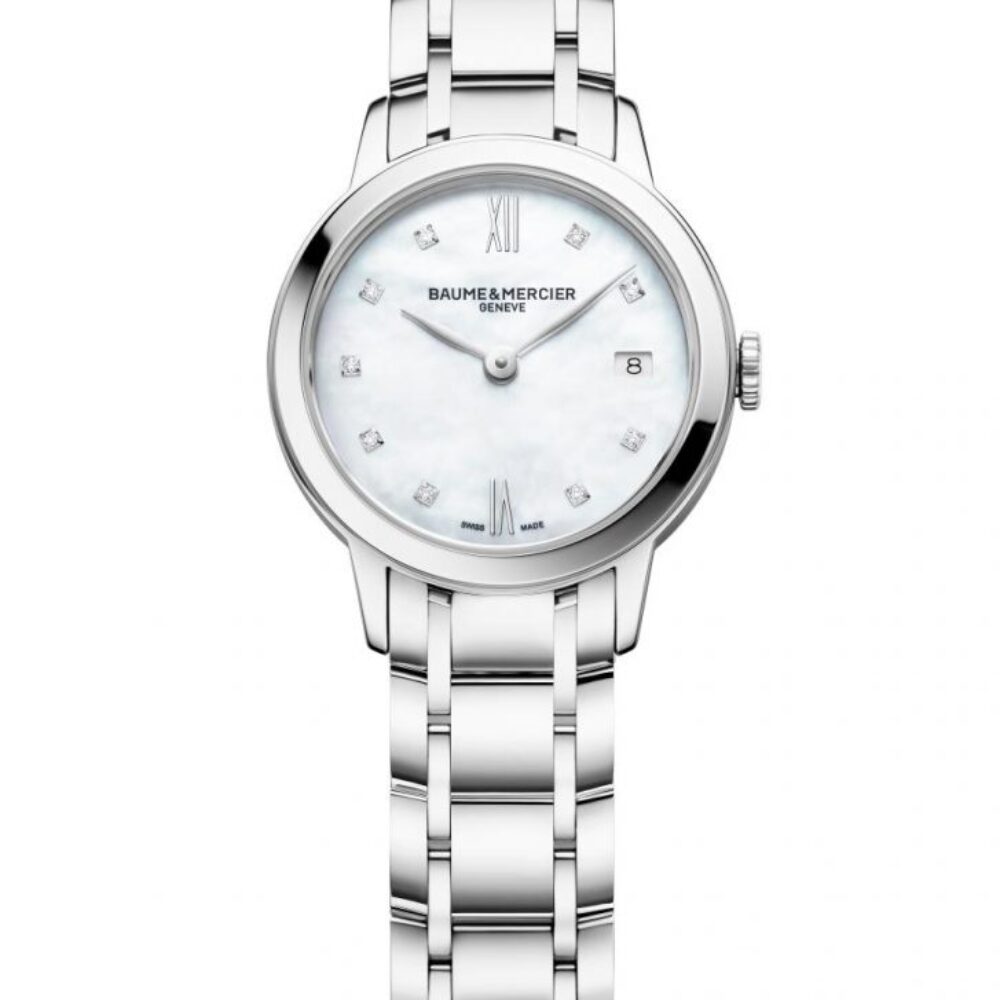 Lady’s stainless steel Baume & Mercier Classima quartz bracelet watch 10490