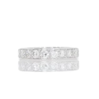 Diamond full eternity ring, paltinum mount