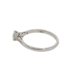 L17.4 Diamond single stone ring Hallmark