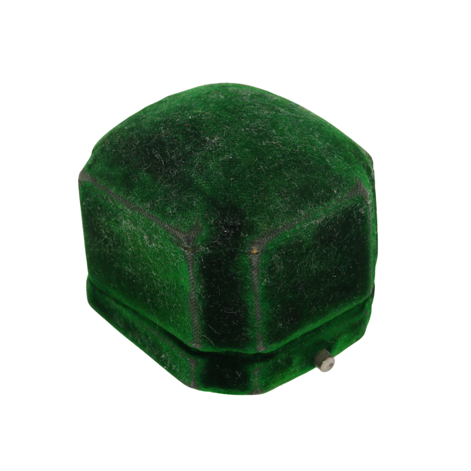 A142.4 Ruby and diamond 5 stone ring case closed