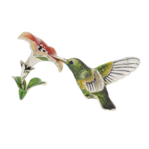 12996 Hummingbird green on orchid side 2