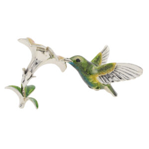 12996 Hummingbird green on orchid side1