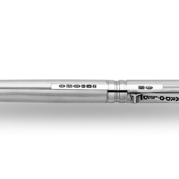 Yard O Led Sterling Silver Pinstripe 72 - Fountain Pen