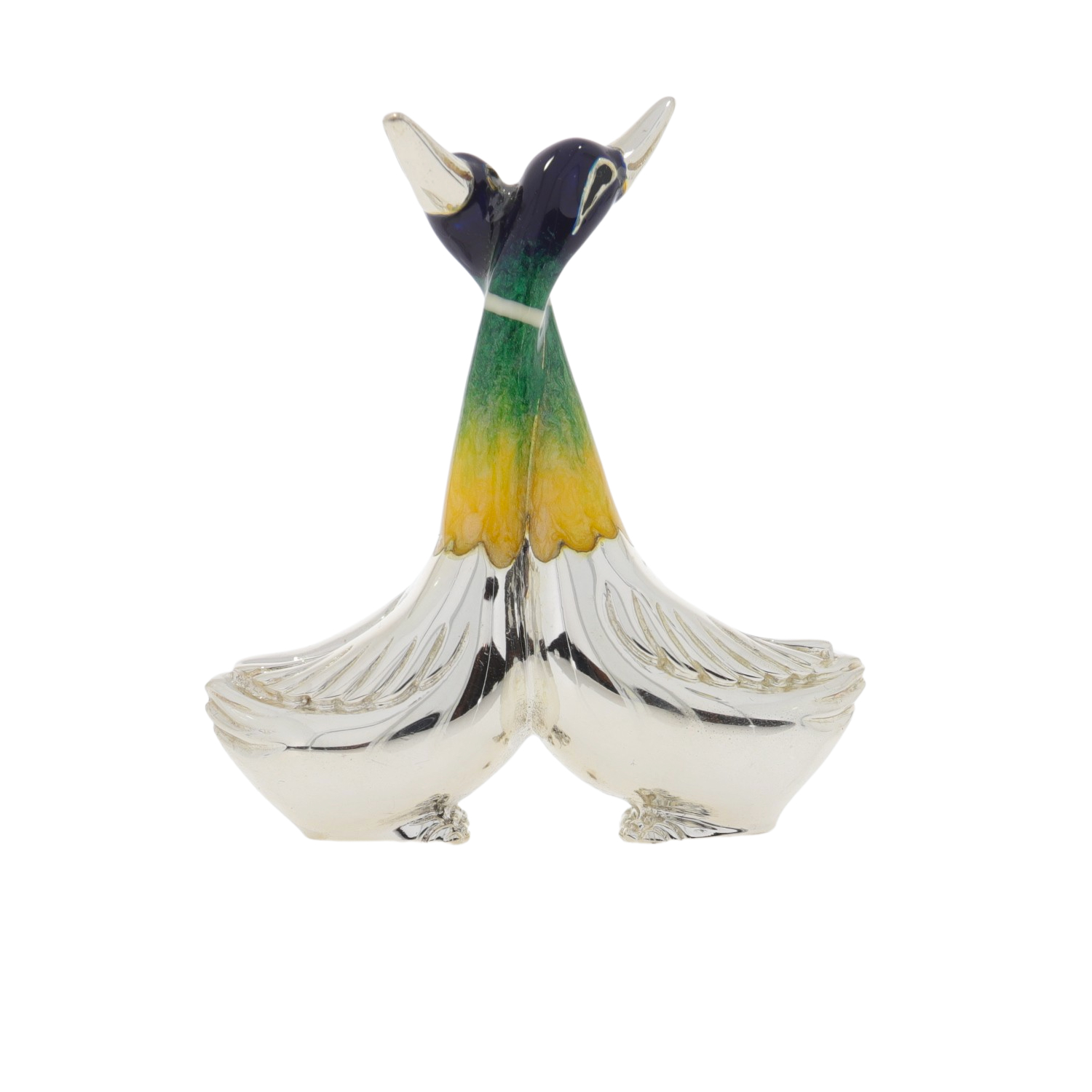 12707 Ducks entwined