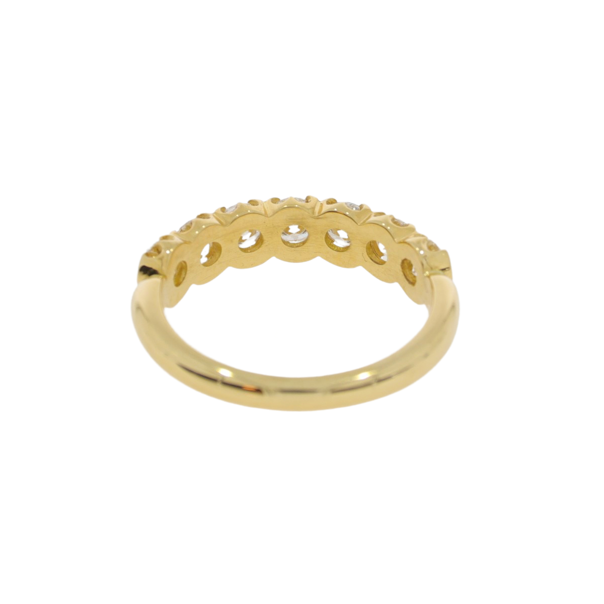 F86.4 Diamond seven stone half ET back