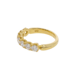 F86.4 Diamond seven stone half ET hallmark