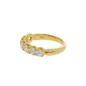 F86.4 Diamond seven stone half ET side 2