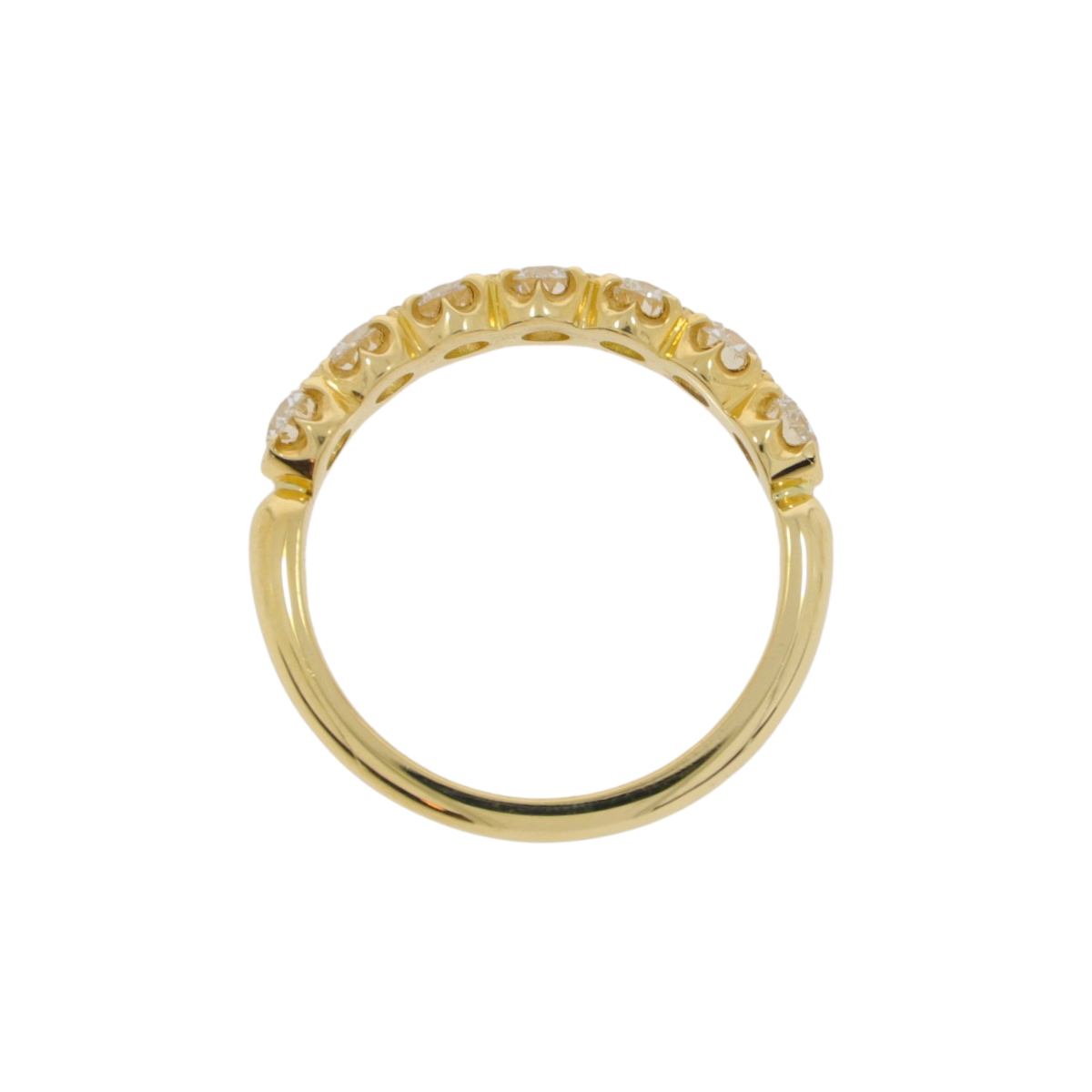 F86.4 Diamond seven stone half ET top