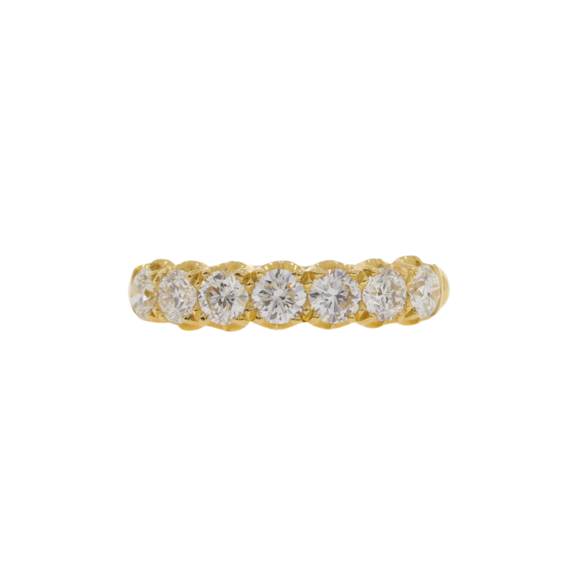F86.4 Diamond seven stone half ET