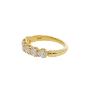H86.4 Diamond six stone half ET side 2