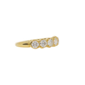 H86.4 Diamond six stone half ET side