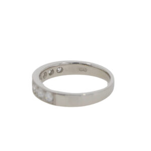 P86.4 Diamond eight stone half et hallmark