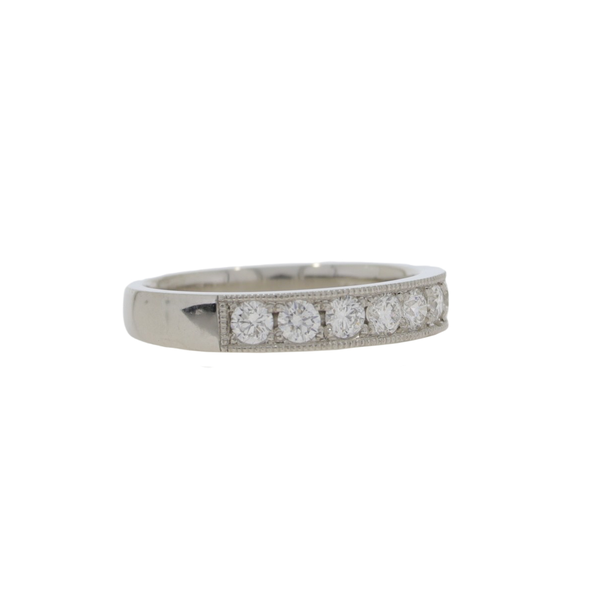 P86.4 Diamond eight stone half et side