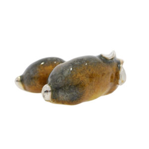 12877 Hares lying back brown